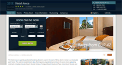 Desktop Screenshot of hotelarecatorrellanoalicante.com